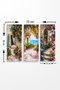 Wallity Cuadro Decorativo de MDF Multicolor (3 Piezas)